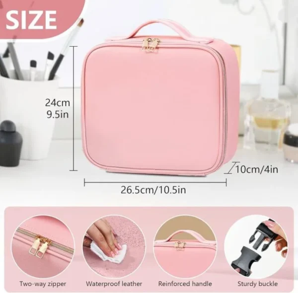⁦حقيبة تنظيم المكياج – Sac organisateur de maquillage⁩ - الصورة ⁦2⁩